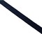 Twill Tape Ribbon 100% Cotton Black 1" Wide 50 Yard Roll Herringbone Tape Environmentally Friendly No Fading Ribbon(1"-50Yard, Black)